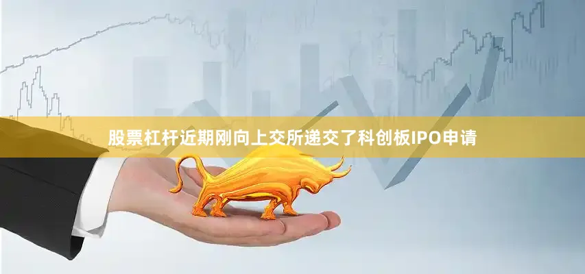 股票杠杆近期刚向上交所递交了科创板IPO申请