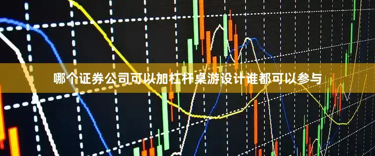 哪个证券公司可以加杠杆桌游设计谁都可以参与