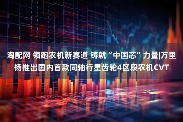 淘配网 领跑农机新赛道 铸就“中国芯”力量|万里扬推出国内首款同轴行星齿轮4区段农机CVT