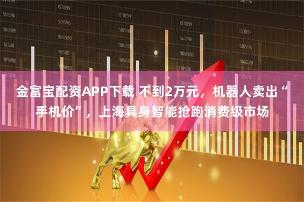金富宝配资APP下载 不到2万元，机器人卖出“手机价”，上海具身智能抢跑消费级市场